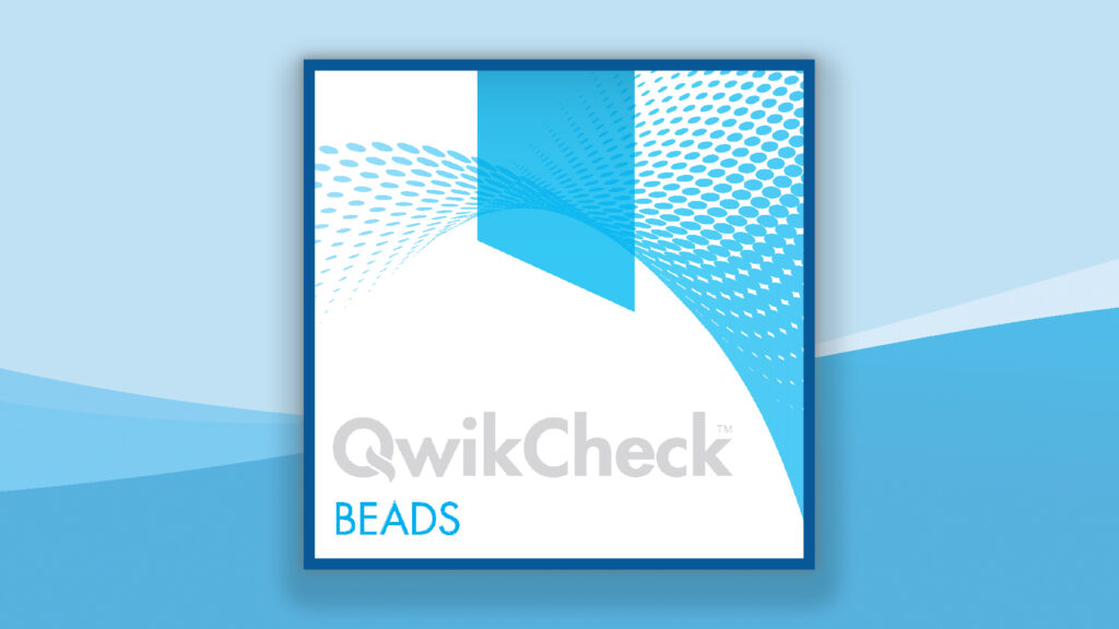 Blue QwikCheck Beads v2