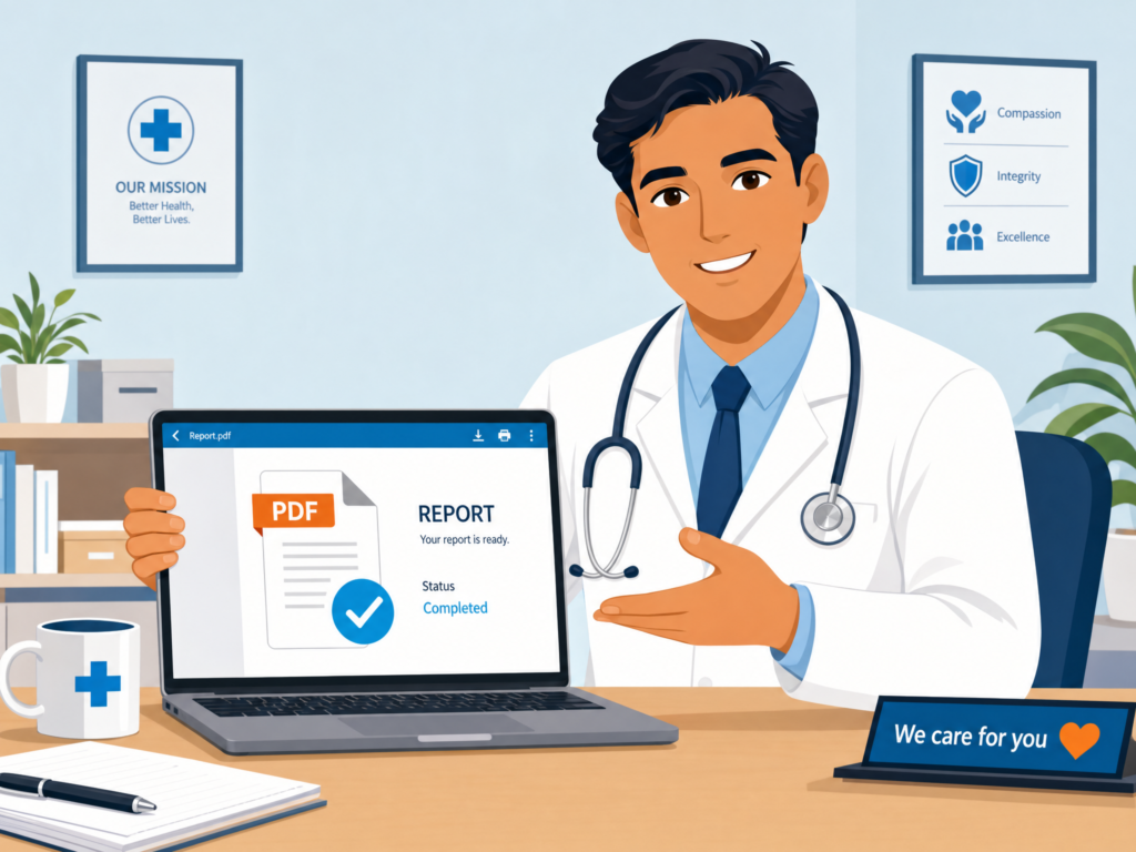 Share Results DOctor